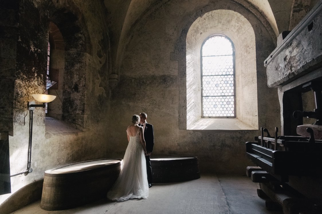 Hochzeit im Kloster Eberbach in Eltville am Rhein